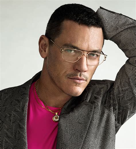 luke evans versace eyewear|Luke Evans launches eyewear collection with Versace.